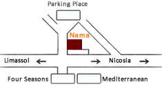 Nama Restaurant Location